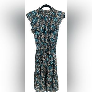 Ann Taylor Factory Floral Spring Dress Size Small